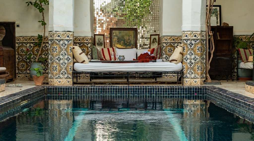 Riad cour intérieure